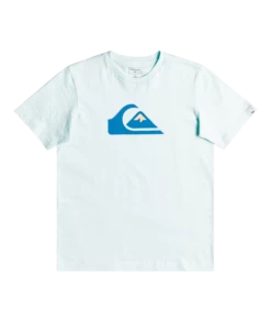 Quiksilver Comp Logo SS Shirt Jongeren, Blauw
