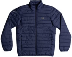 Quiksilver Scaly Jas Met Volledige Rits Heren, Blauw