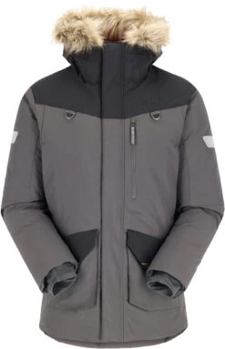 Rab Arctus Parka Heren, Grijs/zwart