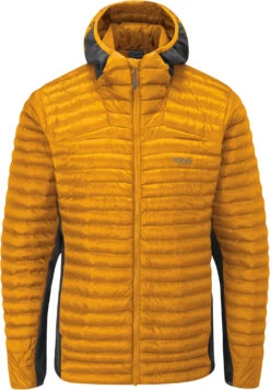 Rab Cirrus Flex 2.0 Hoody Heren, Geel