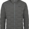 Rab Cubit Stretch Down Hoody Heren, Grijs -Sport- En Outdoorkleding rab cubit stretch down hoody men graphene 1