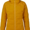 Rab Cubit Stretch Down Hoody Dames, Geel -Sport- En Outdoorkleding rab cubit stretch down hoody women dark butternut 1