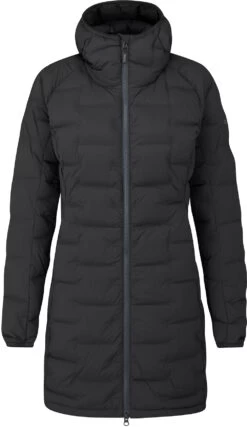 Rab Cubit Stretch Dons Parka Dames, Zwart