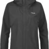 Rab Downpour Plus Jas Dames, Zwart 2 Rab Downpour Plus Jas Dames, Zwart -Sport- En Outdoorkleding rab downpour plus jacket women black 8