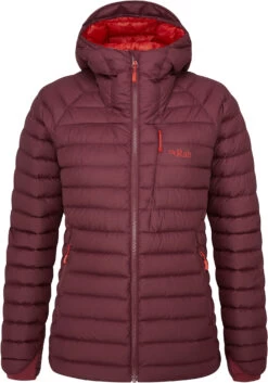 Rab Infinity Microlight Jas Dames, Rood
