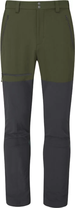 Rab Torque Mountain Pants Men, Groen/grijs