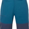 Rab Torque Mountain Shorts 8" Heren, Blauw -Sport- En Outdoorkleding rab torque mountain shorts 8 men ink deep ink 1