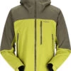 Rab Zanskar GTX Jas Heren, Geel/bruin -Sport- En Outdoorkleding rab zanskar gtx jacket men army aspen green 1