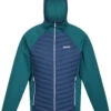 Regatta Andreson VII Hybride Jas Heren, Blauw/groen -Sport- En Outdoorkleding regatta andreson vii hybrid jacket men admiral blue pacific green 1