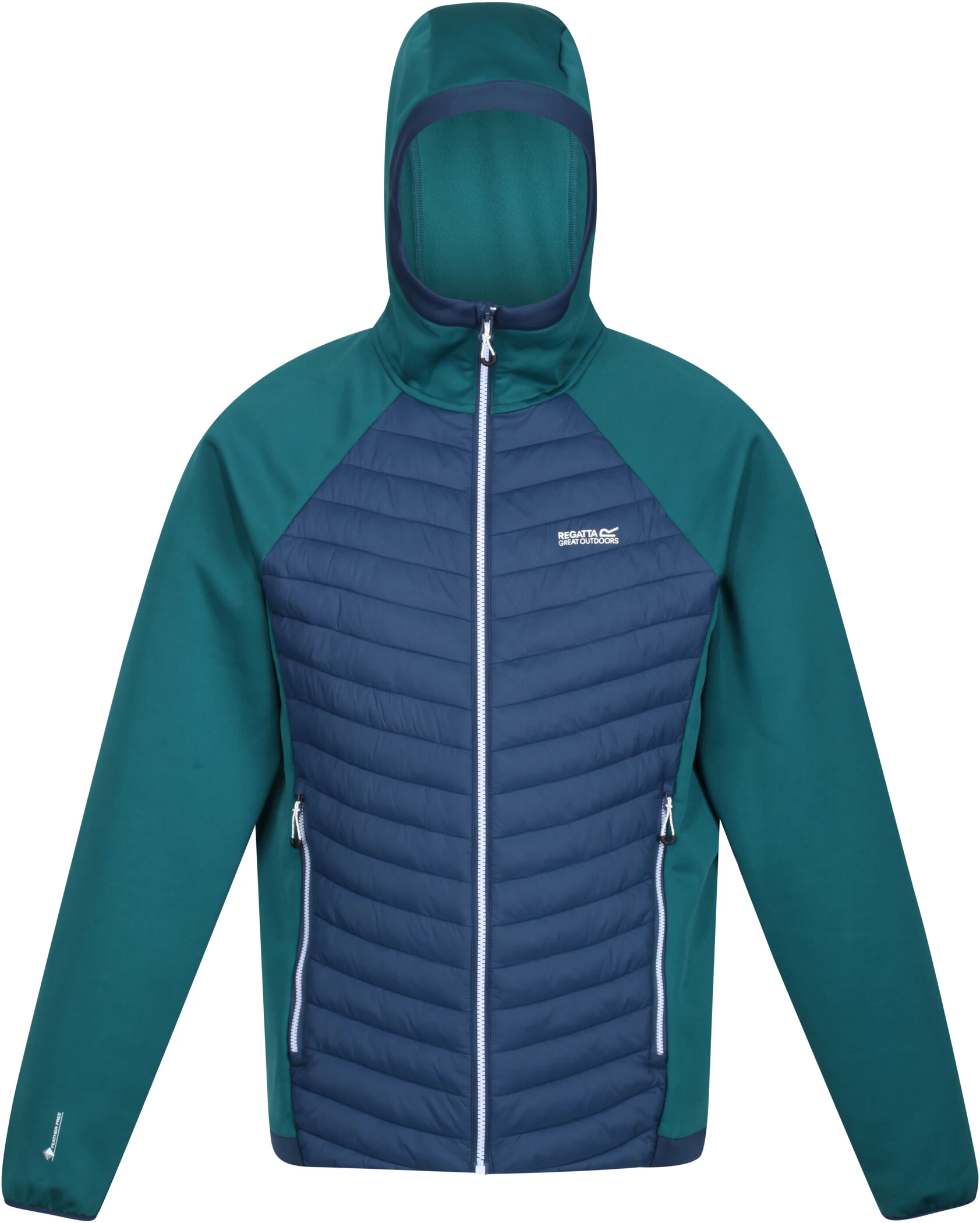 Regatta Andreson VII Hybride Jas Heren, Blauw/groen 3 Regatta Andreson VII Hybride Jas Heren, Blauw/groen