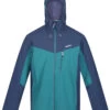 Regatta Birchdale Jas Heren, Petrol/blauw -Sport- En Outdoorkleding regatta birchdale jacket men pacific green admiral blue 1