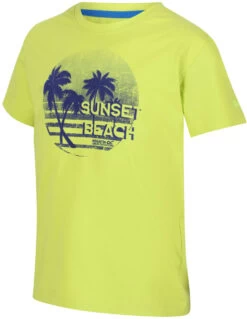 Regatta Bosley V SS Shirt Kinderen, Groen