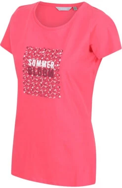 Regatta Breezed II SS Shirt Dames, Roze