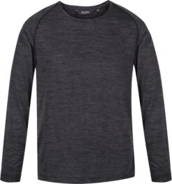 Regatta Burlow Top Met Lange Mouwen Heren, Grijs