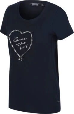 Regatta Filandra VI SS Shirt Dames, Blauw