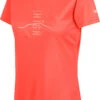 Regatta Fingal VI SS Shirt Dames, Rood -Sport- En Outdoorkleding regatta fingal vi ss shirt women neon peach 1