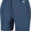Regatta Highton Mid Shorts Dames, Blauw -Sport- En Outdoorkleding regatta highton mid shorts damen dark denim 1