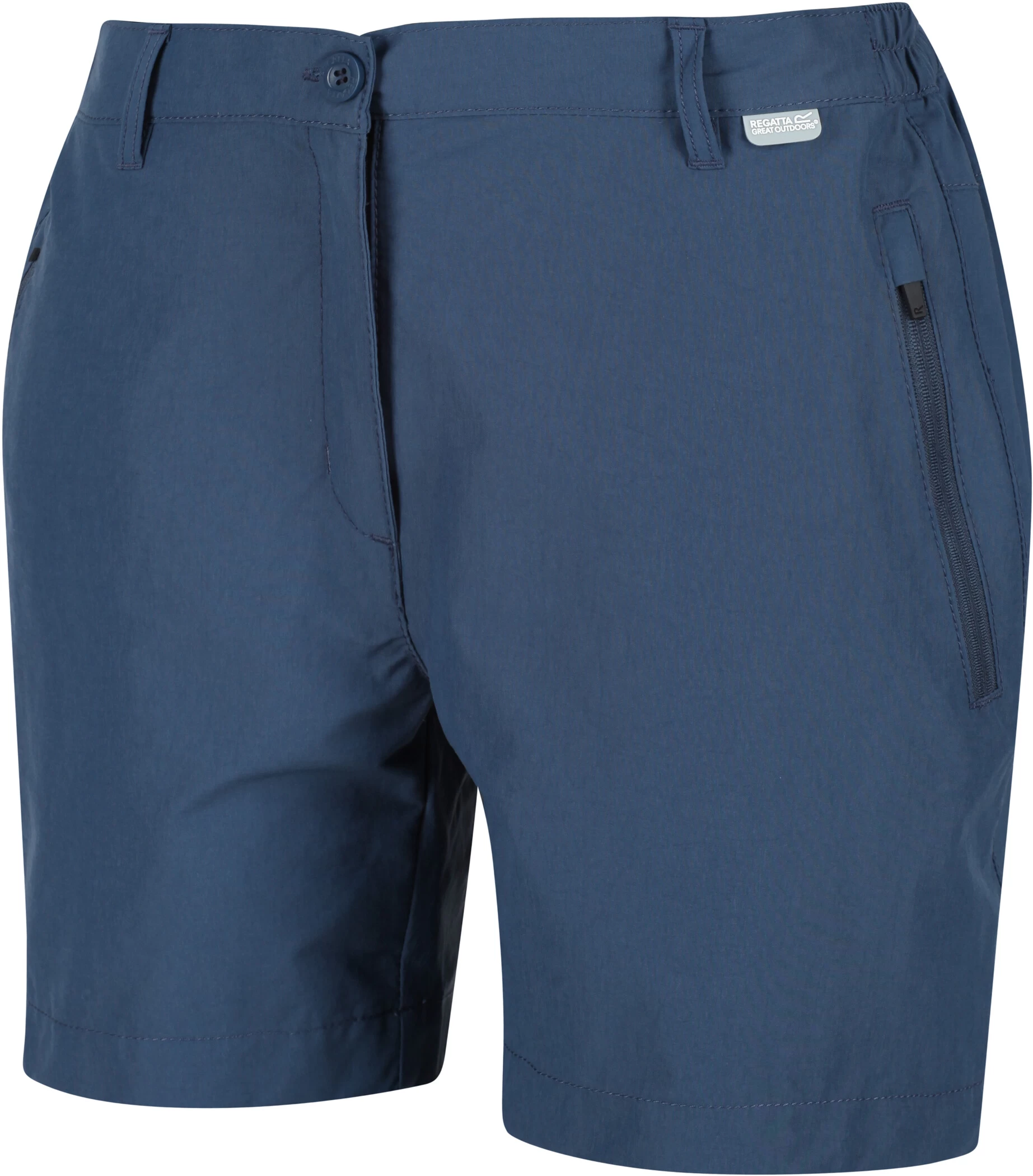 Regatta Highton Mid Shorts Dames, Blauw 3 Regatta Highton Mid Shorts Dames, Blauw