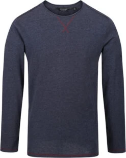 Regatta Karter II Longsleeve Shirt Heren, Blauw