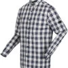 Regatta Lance LS Shirt Heren, Blauw/wit -Sport- En Outdoorkleding regatta lance ls shirt men navy check 1
