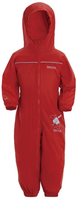 Regatta Puddle IV Overall Kinderen, Rood