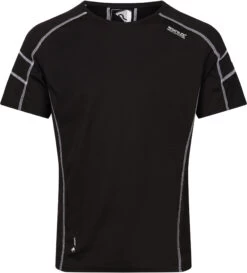 Regatta Virda III SS Shirt Men, Zwart