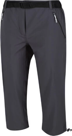 Regatta Xert Stretch Capri Light Dames, Grijs