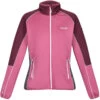 Regatta Yare VI Jas Dames, Roze -Sport- En Outdoorkleding regatta yare vi jacket women violet amaranth haze marl seal grey 1