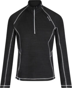 Regatta Yonder Longsleeve Shirt Heren, Zwart