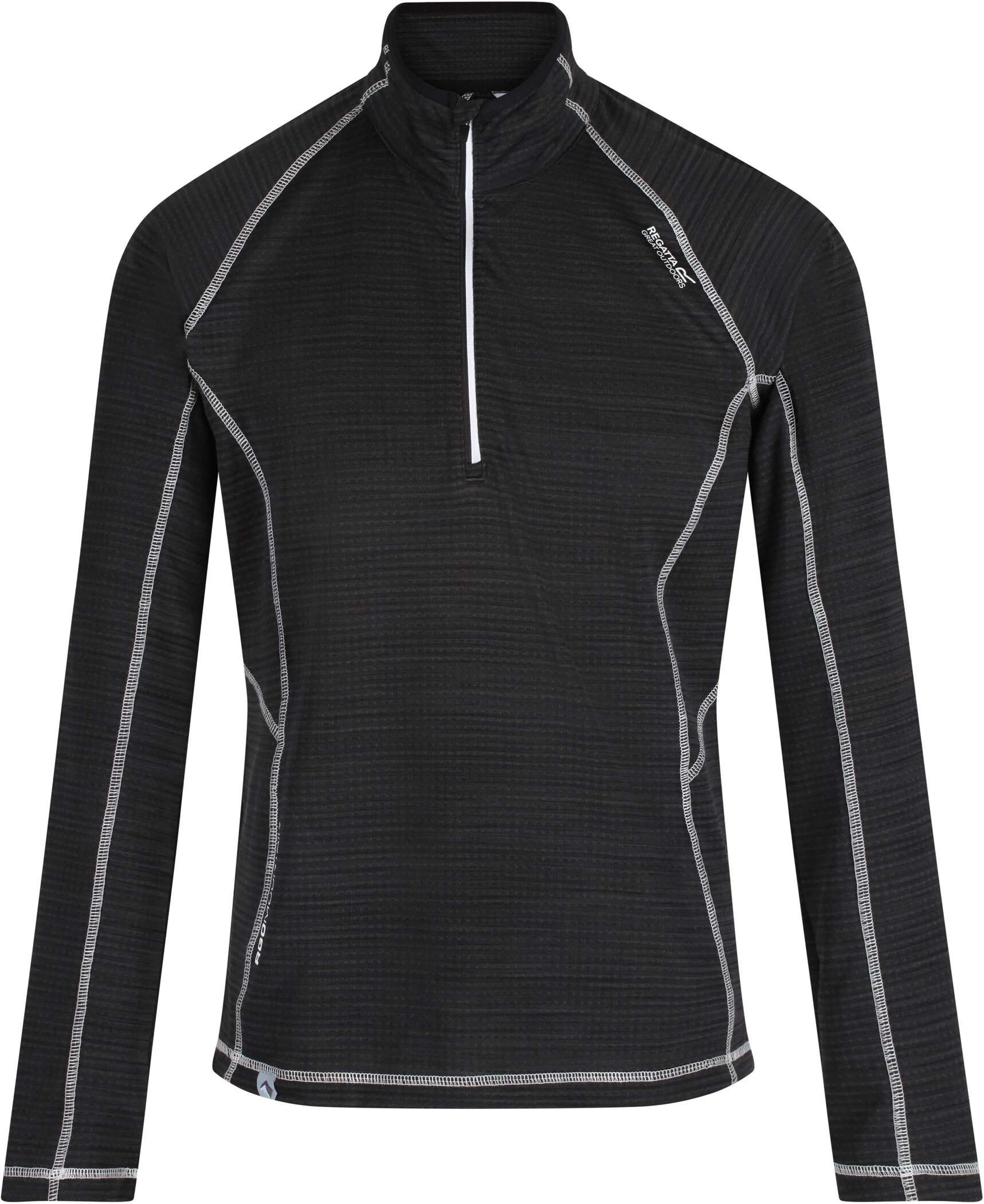 Regatta Yonder Longsleeve Shirt Heren, Zwart 3 Regatta Yonder Longsleeve Shirt Heren, Zwart