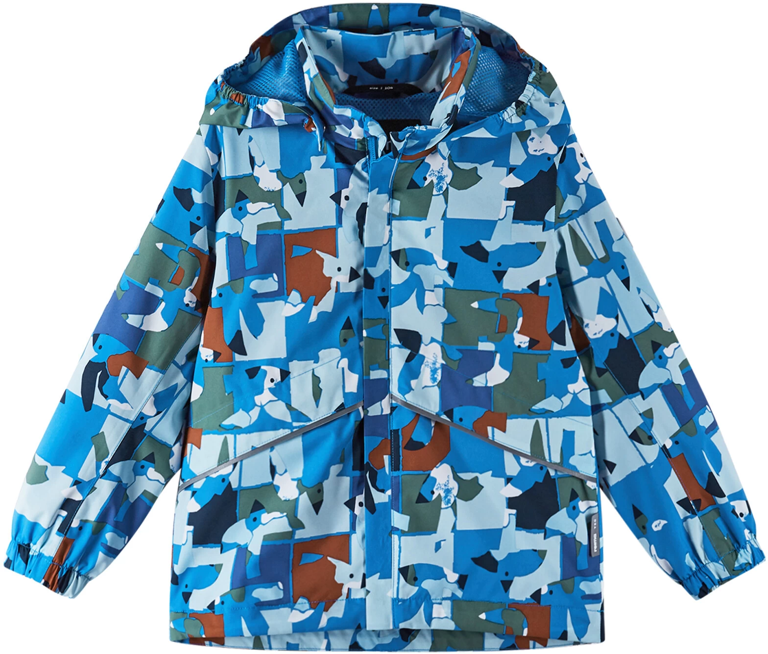 Reima Lappohja Reimatec Jacket Kids, Blauw 3 Reima Lappohja Reimatec Jacket Kids, Blauw