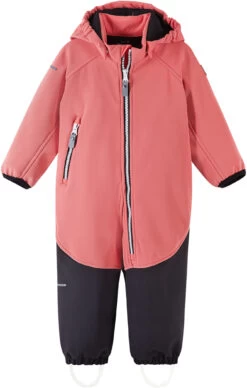 Reima Mjosa Softshell Overall Kids, Oranje/zwart