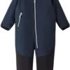 Reima Mjosa Softshell Overall Kids, Blauw/zwart