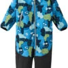Reima Mjosa Softshell Overall Kids, Bont/zwart
