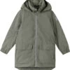Reima Muruseni Reimatec Parka Meisjes, Olijf -Sport- En Outdoorkleding reima muruseni reimatec parka girls greyish green 1