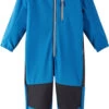 Reima Nurmes Softshell Overall Kinderen, Blauw/zwart 2 Reima Nurmes Softshell Overall Kinderen, Blauw/zwart -Sport- En Outdoorkleding reima nurmes softshell overall kids cool blue 1