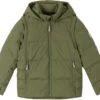 Reima Porosein Donsjack Kinderen, Groen -Sport- En Outdoorkleding reima porosein down jacket kids khaki green 1