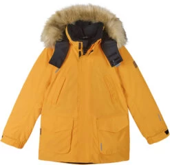 Reima Serkku Reimatec Donsjack Jongeren, Geel