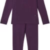 Reima Taitoa Thermische Set Jongeren, Violet -Sport- En Outdoorkleding reima taitoa thermal set youth deep purple 1