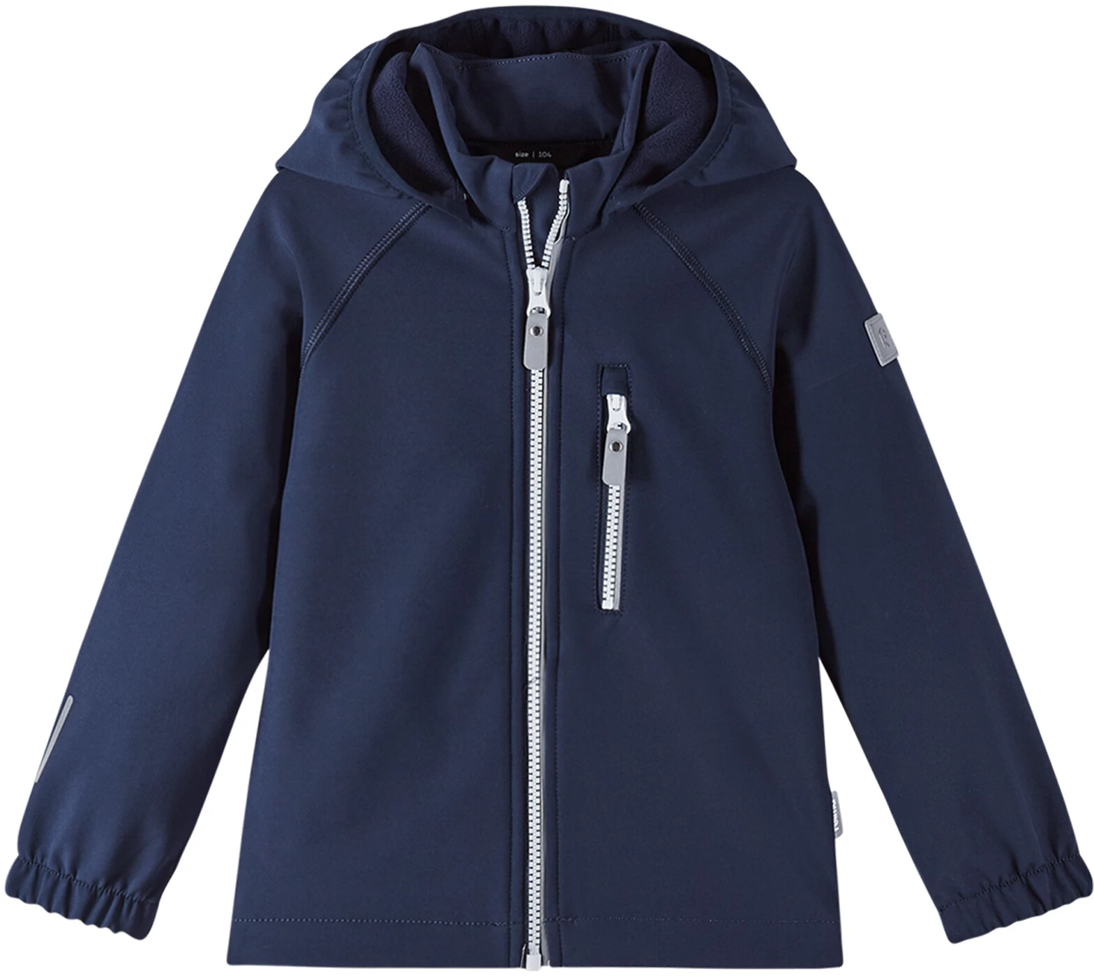 Reima Vantti Softshell Jas Kinderen, Blauw 3 Reima Vantti Softshell Jas Kinderen, Blauw