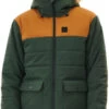 Rip Curl Anti Series Ridge Jas Heren, Groen/oranje -Sport- En Outdoorkleding rip curl anti series ridge jacket men forest green 1