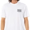 Rip Curl Mind Wave Logo Tee Heren, Wit -Sport- En Outdoorkleding rip curl mind wave logo tee men white 1