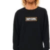 Rip Curl Surf Revival Crew Sweater Heren, Zwart 2 Rip Curl Surf Revival Crew Sweater Heren, Zwart -Sport- En Outdoorkleding rip curl surf revival crew sweater men black 1