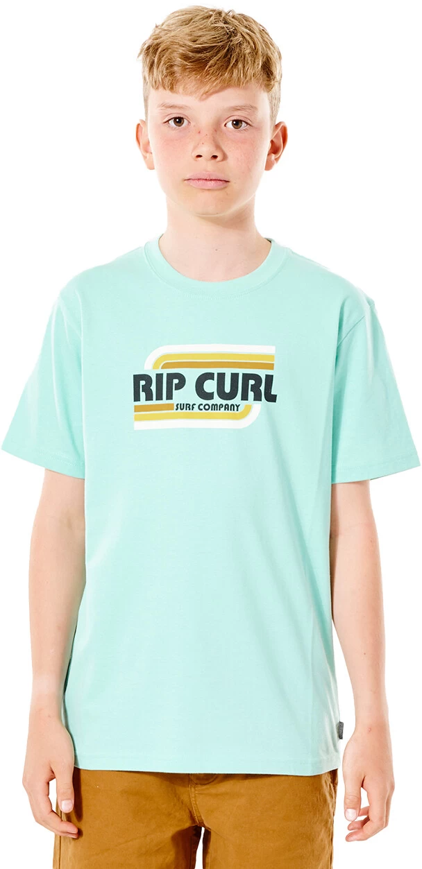 Rip Curl Surf Revival Yeh Mumma SS Shirt Jongens, Turquoise 3 Rip Curl Surf Revival Yeh Mumma SS Shirt Jongens, Turquoise