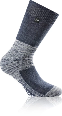 Rohner Fibre Tech Sokken, Blauw/grijs