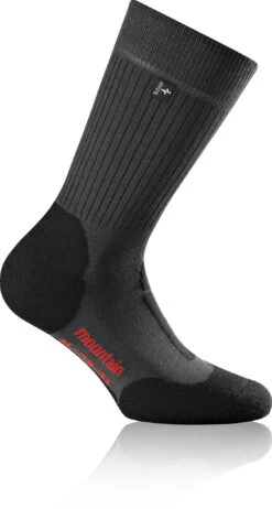 Rohner Mountain Trekking L/R Sokken, Grijs/zwart