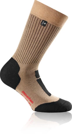 Rohner Mountain Trekking L/R Sokken, Beige/zwart