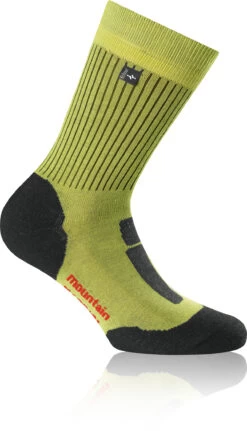 Rohner Mountain Trekking L/R Sokken, Geel/zwart