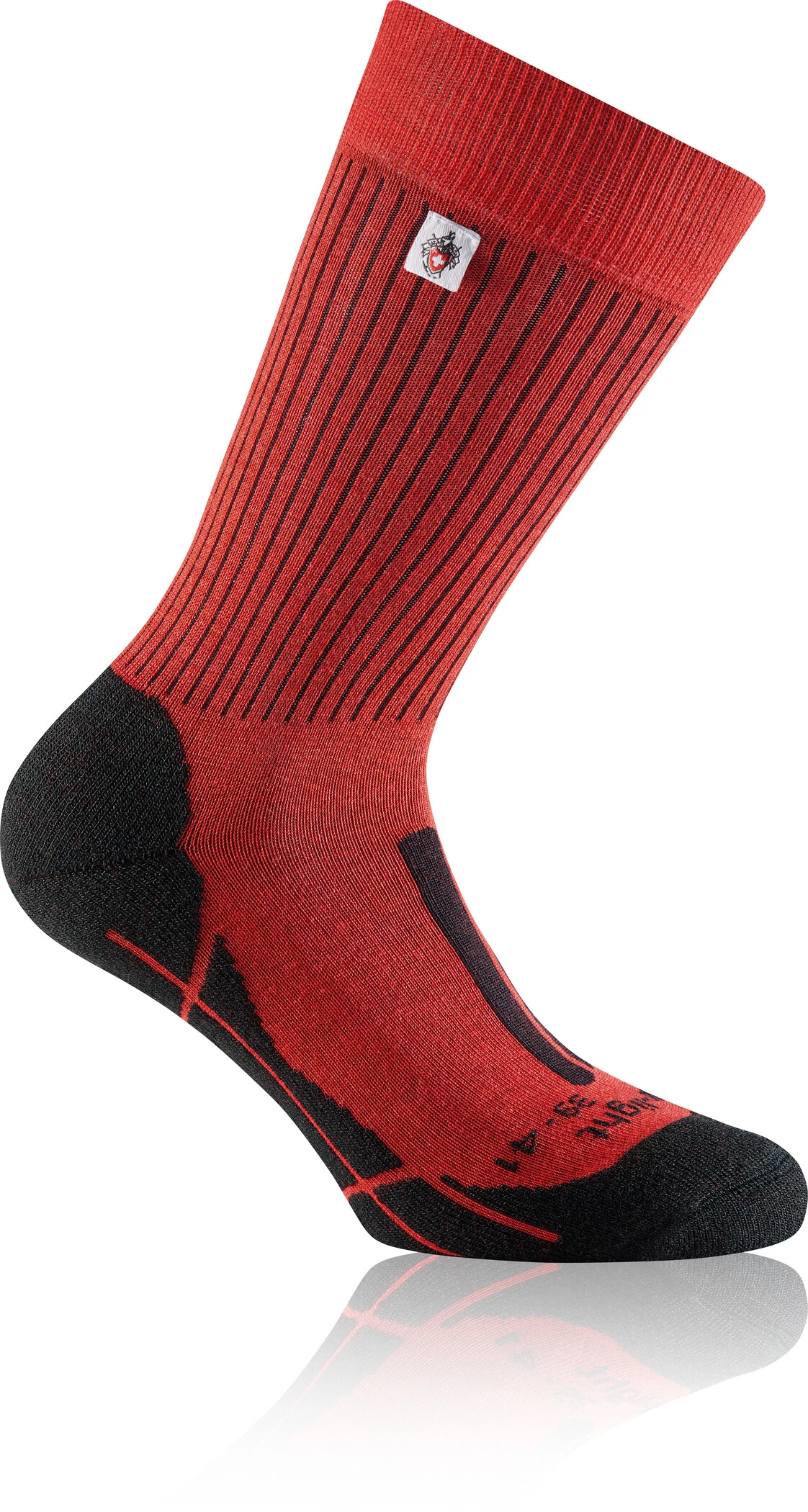 Rohner SAC Trek-Light L/R Sokken, Rood/zwart 3 Rohner SAC Trek-Light L/R Sokken, Rood/zwart
