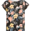 Roxy African Sunset SS Shirt Meisjes, Bont -Sport- En Outdoorkleding roxy african sunset ss shirt girls anthracite rg tropical breeze 1